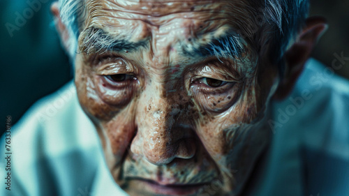 very old, desperate, tired ...