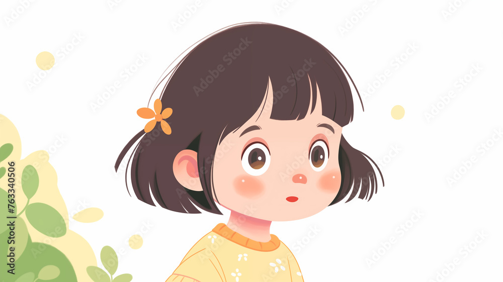 Hand drawn cartoon cute kids children's day illustration
Hand drawn cartoon cute kids children's day illustration