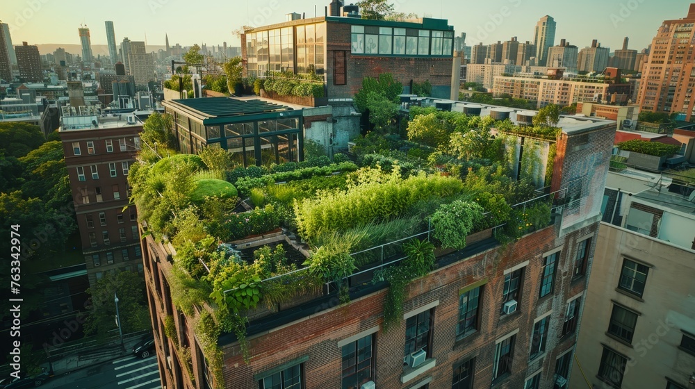 Stunning Lush Green Roof Gardens image