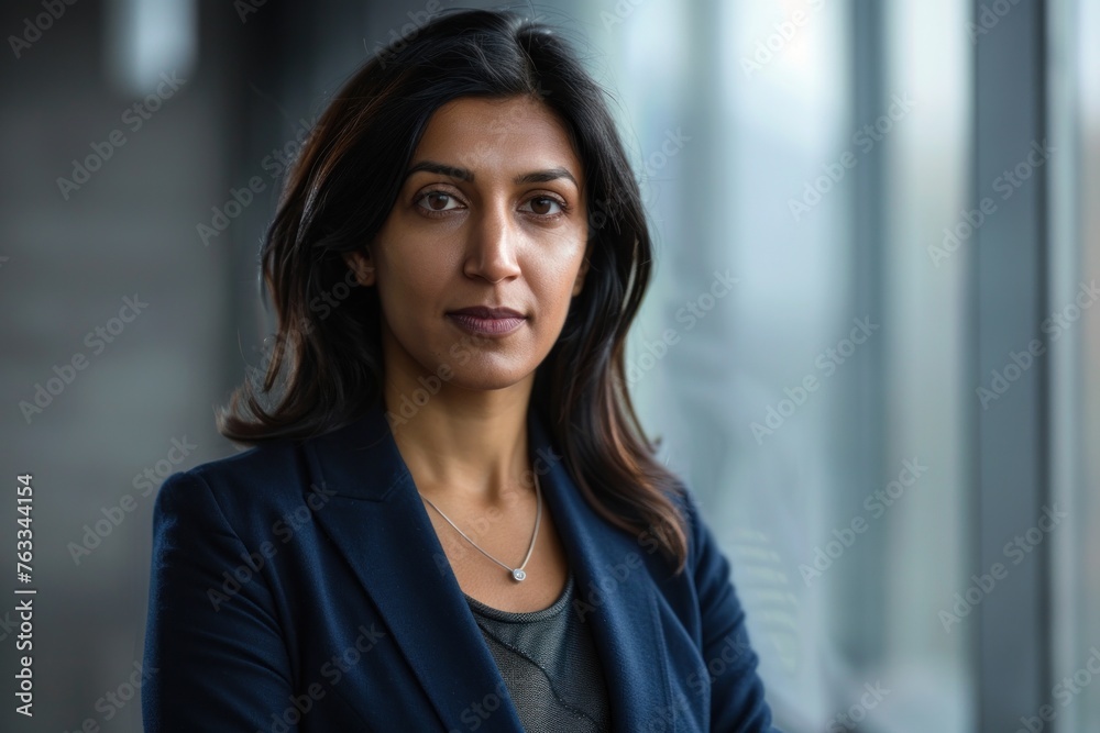 A portrait of an Indian woman in her late thirties A portrait of an Indian woman in her late thirties