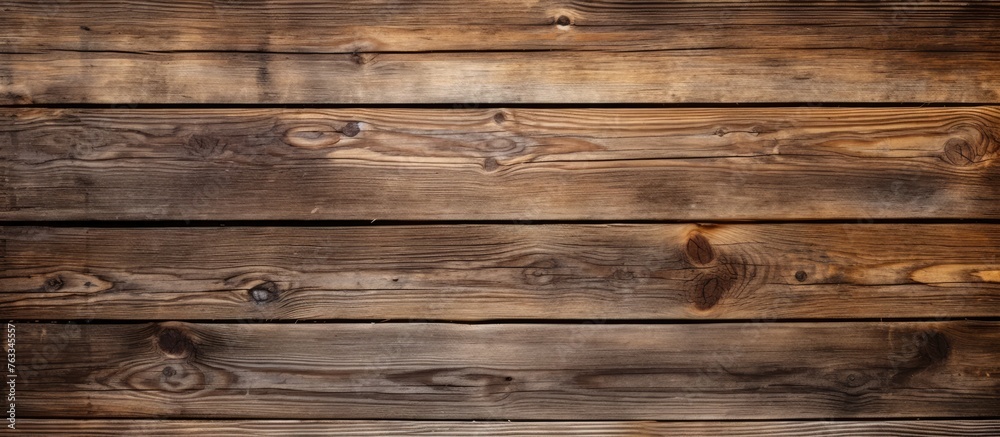 Close-up of wooden wall with numerous planks Close-up of wooden wall with numerous planks