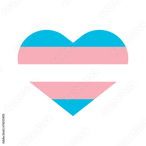 Free Download Gender Identity Flag Heart Symbol: LGBTQ+ Inclusivity Vector Illustration for Pride and Equality - GFXLoad