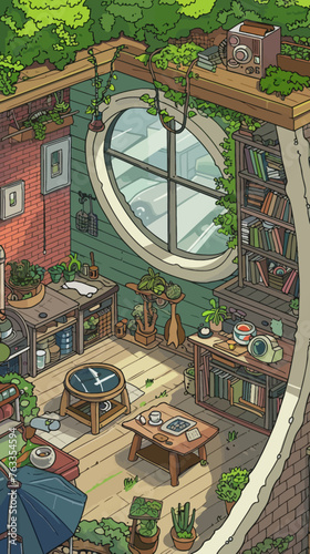 giant isometric round window