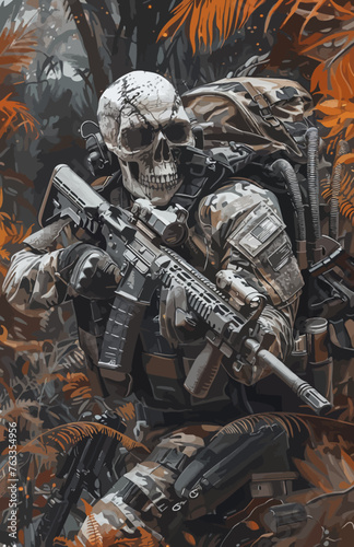 skeleton soldier