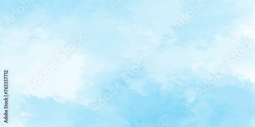 Blue sky with cloud .Beautiful blue sky with white clouds .bright cloud cover in the sun calm clear winter air background .gradient light white background. 