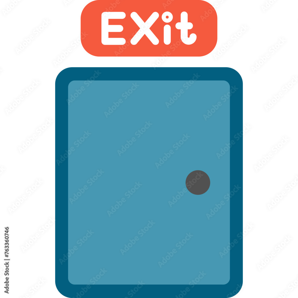Exit Door Icon