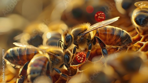 Life in a bee colony © Keat
