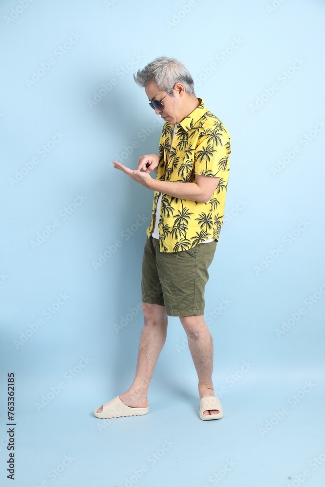 60s Senior in Summer vacation 60s Senior in Summer vacation