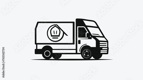 Fast shipping icon or logo isolated sign symbol vector