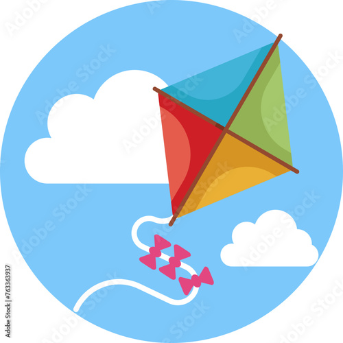 Unleash your adventurous side with our Kite icon from the Brazil category, evoking the excitement of flying high against the backdrop of Brazil's stunning landscapes.