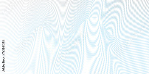 Abstract blue digital smooth blend wave lines transparent technology background. Modern blue flowing wave lines and glowing moving lines. Futuristic technology and sound wave lines background.