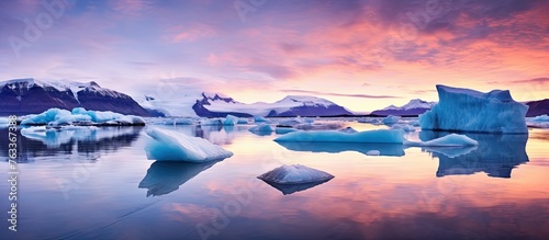 A close view of water with ...