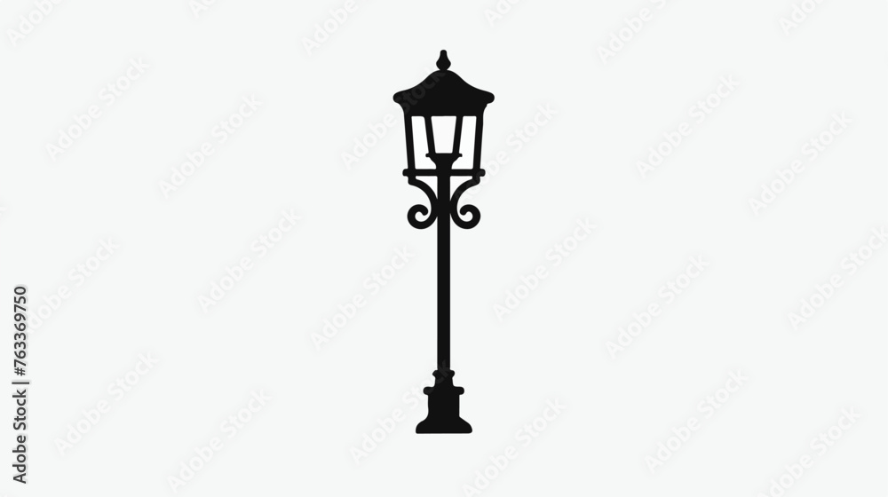 Lamp icon or logo isolated sign symbol vector illustration