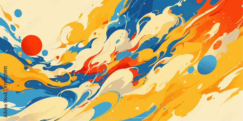 Dynamic Design: Abstract Vector Banner