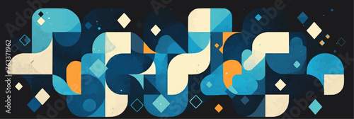 Dynamic Spectrum: Abstract Colorful Design Vector Banner Background