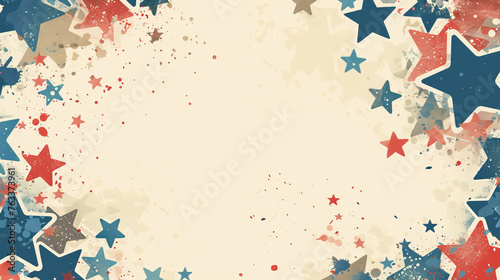 Background image with red white and blue Americana theme