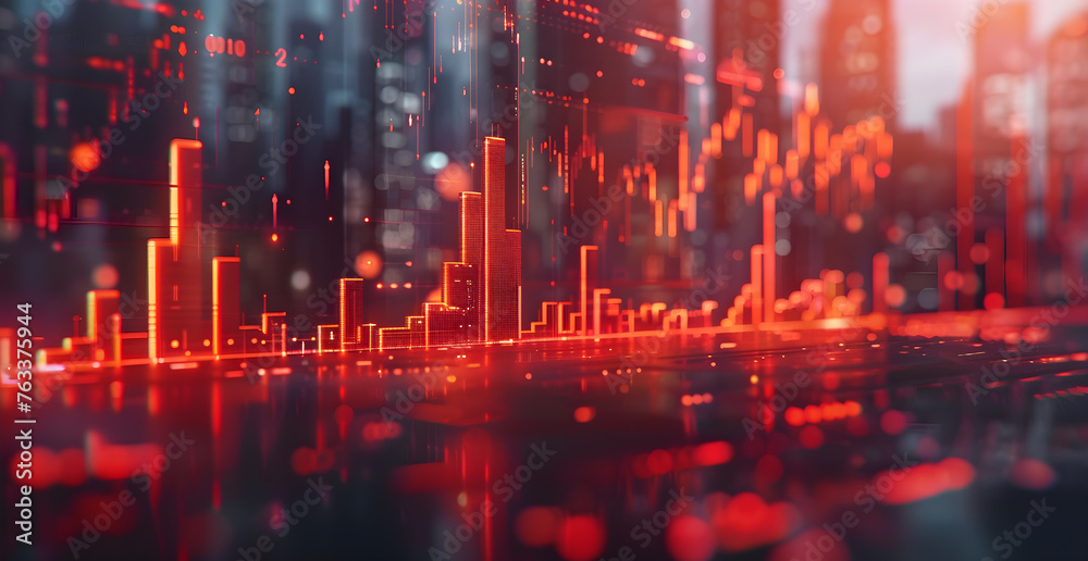 Fototapeta premium graphic chart, man's third eye connected to a taichi background