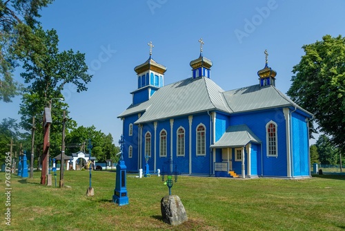 Cerkiew prawosławna piękna architektura religijna