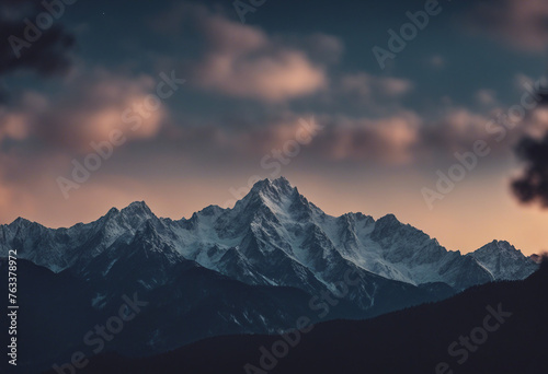 Night view of the mountains © ArtisticLens