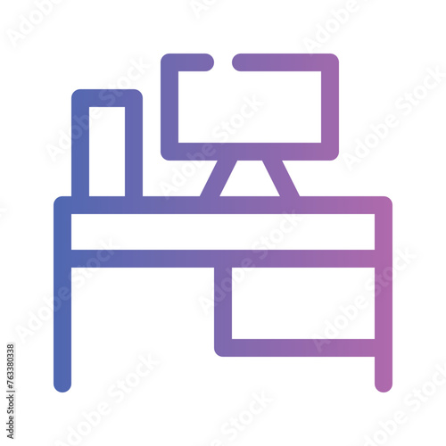 computer gradient icon