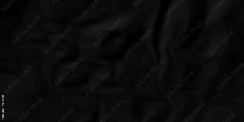 Dark black wrinkly backdrop paper background. panorama grunge wrinkly paper texture background, crumpled pattern texture. black paper crumpled texture. black fabric crushed textured crumpled. Dark black wrinkly backdrop paper background. panorama grunge wrinkly paper texture background, crumpled pattern texture. black paper crumpled texture. black fabric crushed textured crumpled.