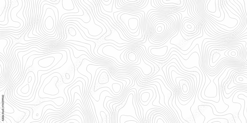 Seamless pattern with lines Topographic map. Geographic mountain relief. Abstract lines background. Contour maps. Vector illustration, Topo contour map on white background, Topographic contour lines.