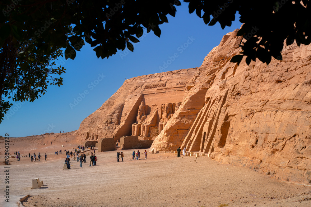 Abu Simbel temples, Aswan, Egypt Abu Simbel temples, Aswan, Egypt