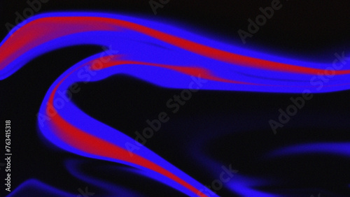 Fototapeta Naklejka Na Ścianę i Meble -  Red, black and blue grainy noise texture gradient background