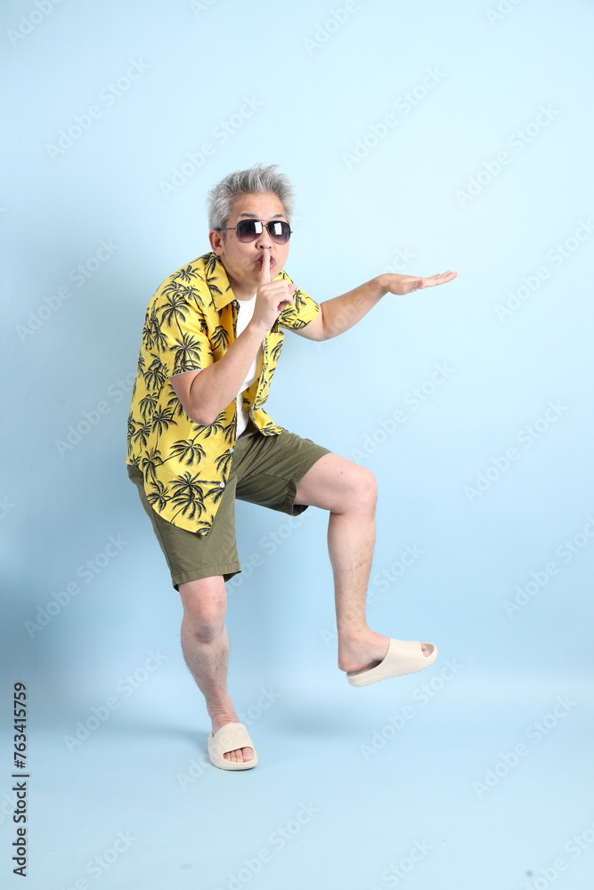 60s Senior in Summer vacation 60s Senior in Summer vacation