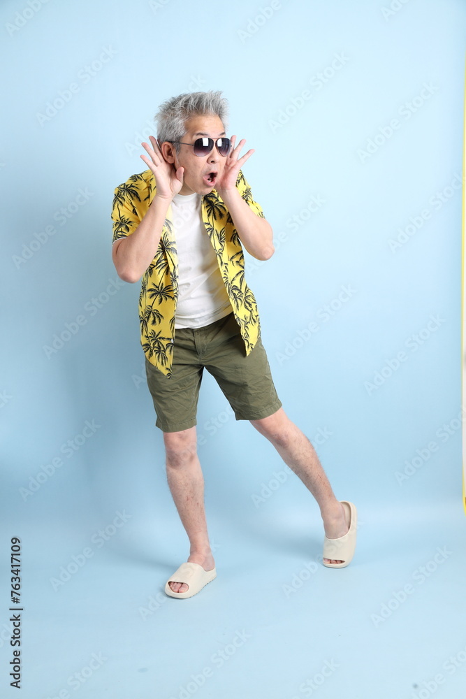 60s Senior in Summer vacation 60s Senior in Summer vacation