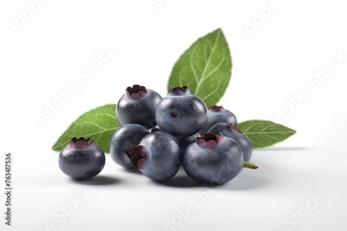 Blueberry on background. Juicy blue berry, fresh and sweet.