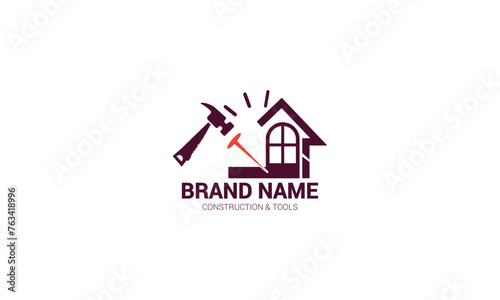 Art Illustration Home Repair Logo Icon Symbol