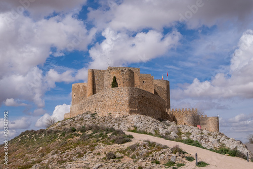 Castillo de Consuegra en la provincia de Toledo, Castilla-La Mancha, España