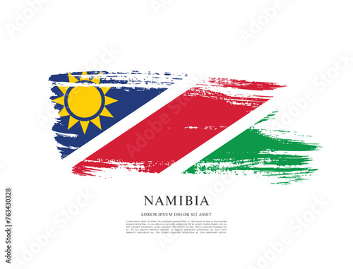 Free Download Flag of Namibia vector illustration - GFXLoad