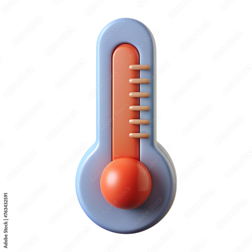 Thermometer isolated on transparent background Thermometer isolated on transparent background