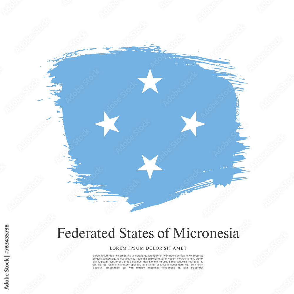 Flag of the Federated States of Micronesia Flag of the Federated States of Micronesia