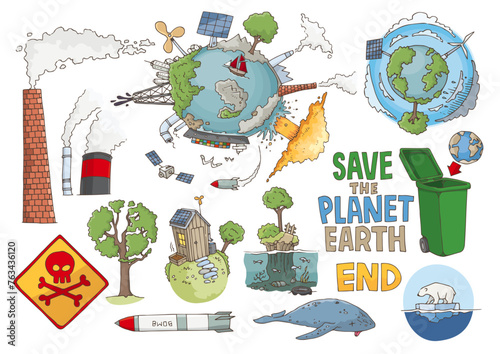 Save the Planet - écologie et conflit