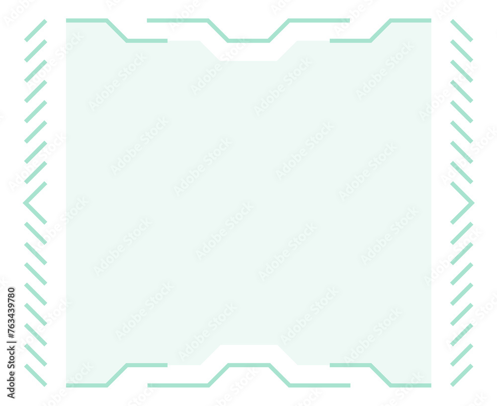 Hud panel in neon line style. Infographic box element Hud panel in neon line style. Infographic box element
