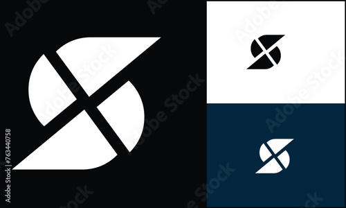 SX, XS, S, X, Abstract Letters Logo monogram