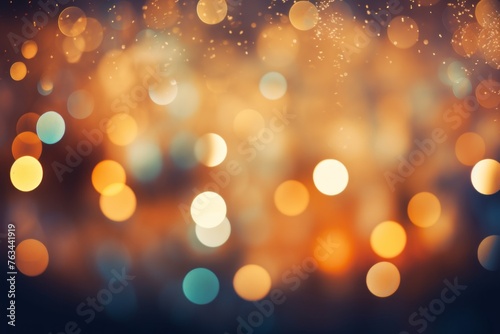 Blurred lights creating a mesmerizing and dreamy visual effect