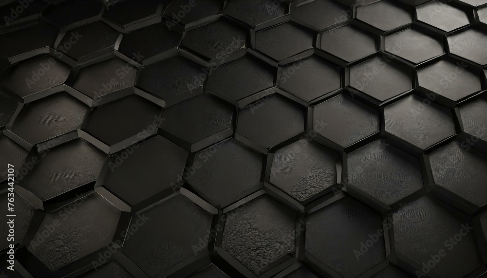 black and white hexagon background honeycomb, texture, wallpaper, vector,  - obrazy, fototapety, plakaty 