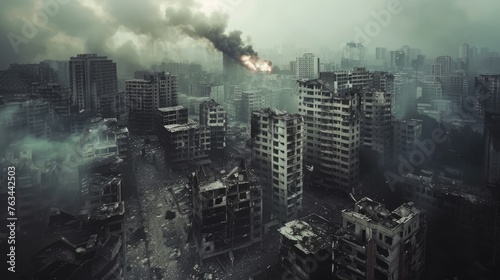 Postapocalyptic city