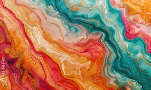 Multiple Color Radium Marbel Background photo