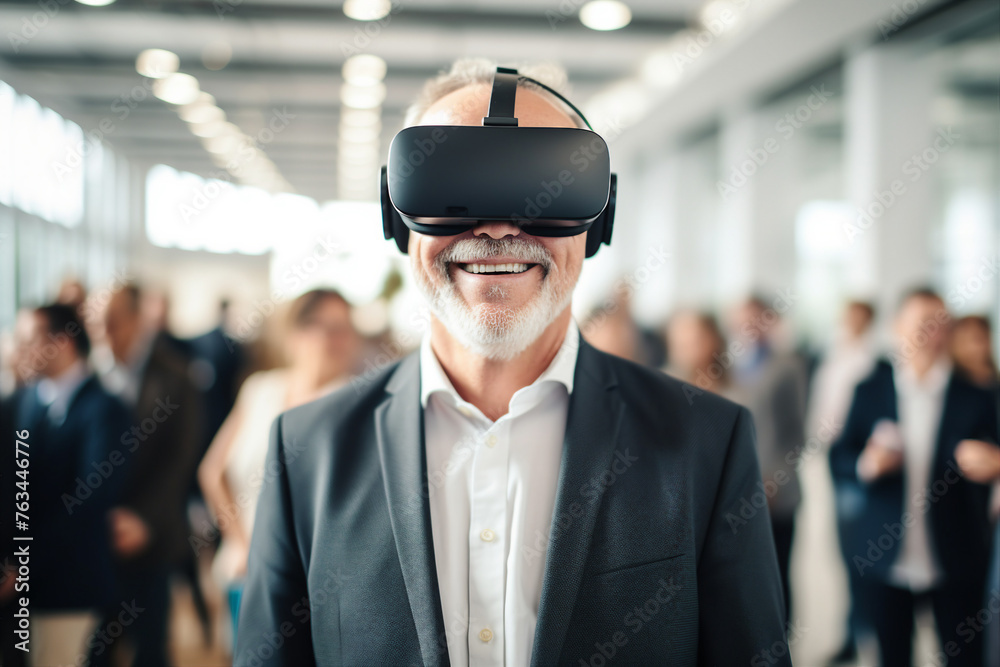 Futuristic cyberspace cyberpunk person wearing headset for metaverse generative ai gamer player Futuristic cyberspace cyberpunk person wearing headset for metaverse generative ai gamer player
