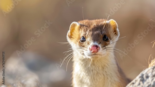 Cute weasel