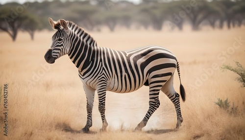 A Zebra In A Safari Adventure Upscaled 22