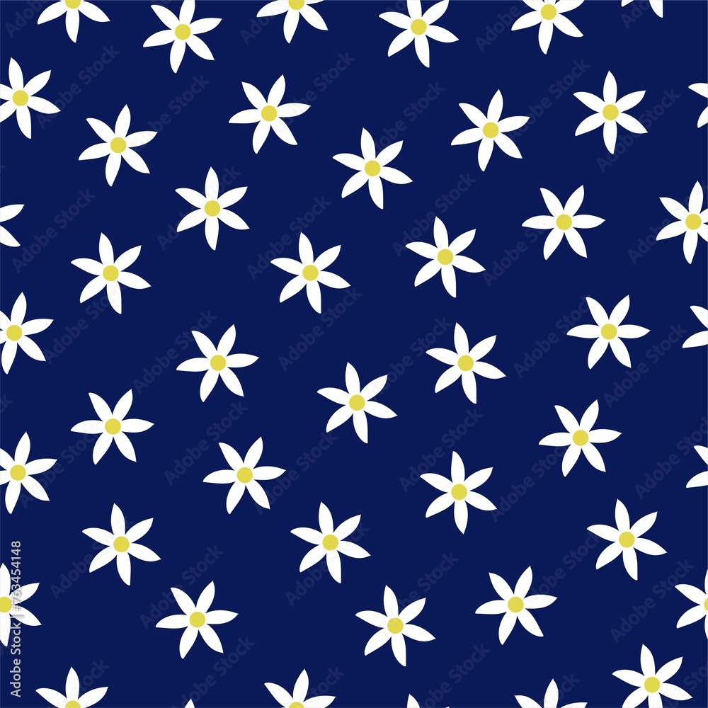 seamless pattern with flowers