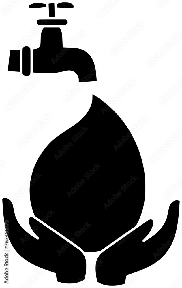 tap illustration plumber silhouette faucet logo water icon drop outline bathroom sink liquid metal home plumbing kitchen pipe leaking shape clean valve equipment for vector graphic background tap illustration plumber silhouette faucet logo water icon drop outline bathroom sink liquid metal home plumbing kitchen pipe leaking shape clean valve equipment for vector graphic background