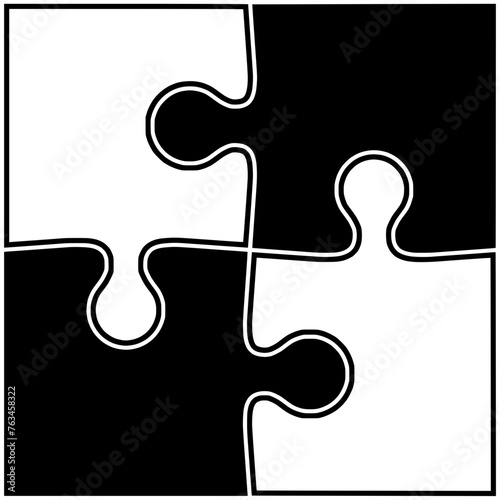 education illustration puzzle silhouette autistic logo autism icon health outline disorder awareness child mental support kid world syndrome children shape day disability disease for vector graphic