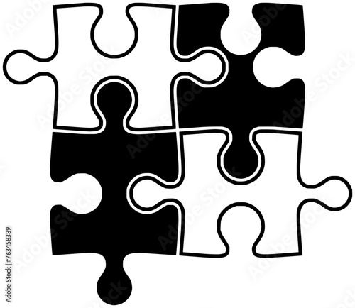 education illustration puzzle silhouette autistic logo autism icon health outline disorder awareness child mental support kid world syndrome children shape day disability disease for vector graphic
